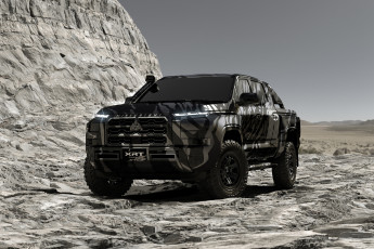 Картинка автомобили mitsubishi xrt concept 2023 пикап мицубиси внедорожник концепт