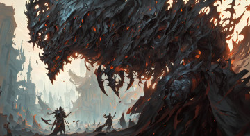 Картинка фэнтези иные+миры +иные+времена нейросети графика нейроарт ai art нейронные сети рисунки нейро искусство