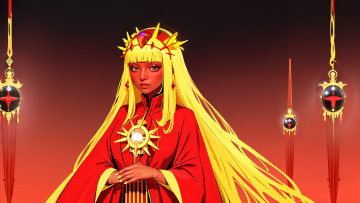 Картинка фэнтези девушки нейросети графика нейроарт ai art нейронные сети рисунки нейро искусство