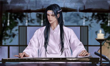 Картинка аниме mo+dao+zu+shi лань ванцзи гуцинь