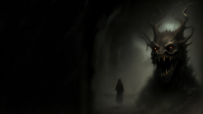 Обои картинки фото фэнтези, демоны, нейросети, графика, нейроарт, ai, art, нейронные, сети, рисунки, нейро, искусство, ужас