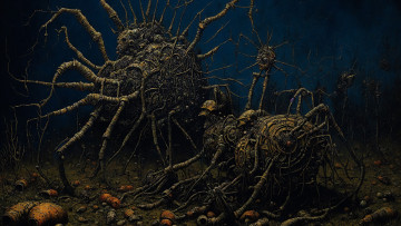 Картинка фэнтези существа нейросети графика нейроарт ai art нейронные сети рисунки нейро искусство нейрографика graphics neuroart neural networks drawings neuro neurography