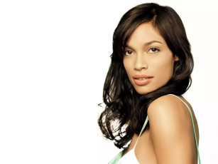 Картинка девушки rosario+dawson шатенка лицо