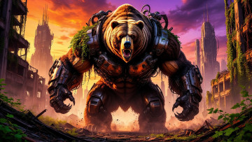 обоя фэнтези, роботы,  киборги,  механизмы, нейросети, графика, нейроарт, ai, art, нейронные, сети, рисунки, нейро, искусство, нейрографика, graphics, neuroart, neural, networks, drawings, neuro, neurography