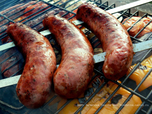 Картинка шашлык мангал сосиски жаровня еда барбекю