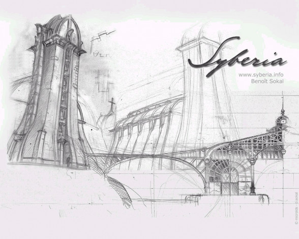 Обои картинки фото видео, игры, syberia