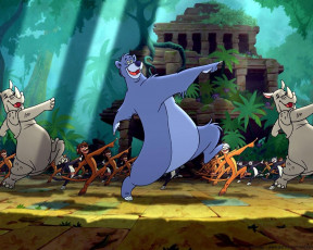 Картинка мультфильмы the jungle book