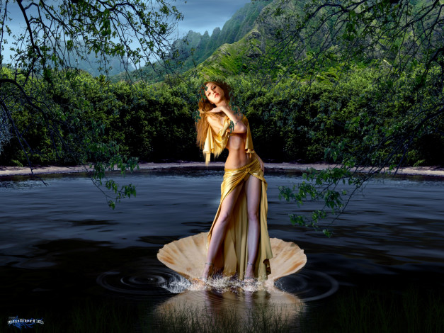 Обои картинки фото a1, фэнтези, девушки