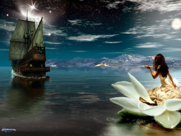 Обои картинки фото а3, фэнтези, девушки