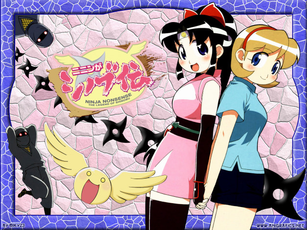 Обои картинки фото аниме, 2x2=shinobuden