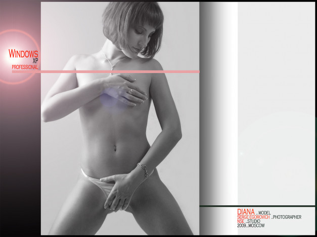 Обои картинки фото diana, xp, компьютеры, windows