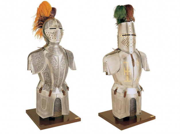 Обои картинки фото доспехи, для, рыцарей, оружие