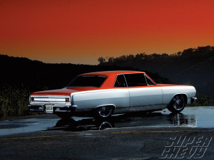 Картинка 1965 chevy chevelle автомобили chevrolet