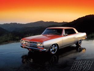 Картинка 1965 chevy chevelle автомобили chevrolet