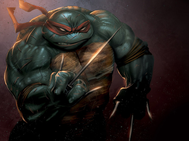 Обои картинки фото teenage, mutant, ninja, turtle, мультфильмы, tmnt