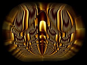 Картинка 3д графика fractal фракталы абстракция