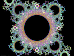 Картинка 3д графика fractal фракталы фрактал