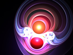 Картинка 3д графика fractal фракталы фрактал