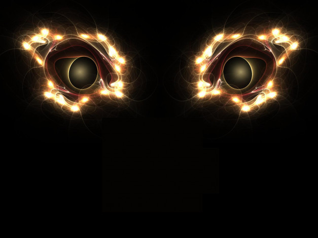Обои картинки фото 3д, графика, 3d, eyes, глаза, абстракция