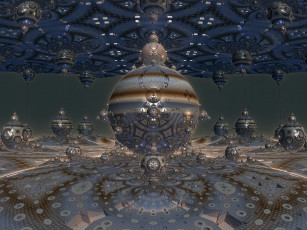 Картинка 3д графика fractal фракталы узор фон цвета