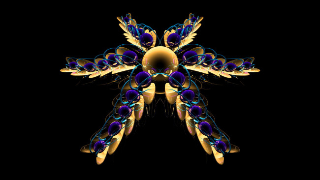 Обои картинки фото 3д, графика, fractal, фракталы, цвета, фон, узор