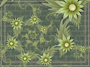 Картинка 3д графика flowers цветы фон узор цвета лепестки