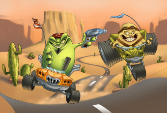 Картинка рисованные комиксы пистолет кактус