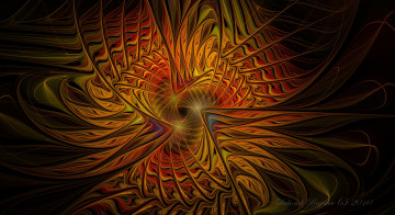 Картинка 3д графика fractal фракталы фон узор цвета