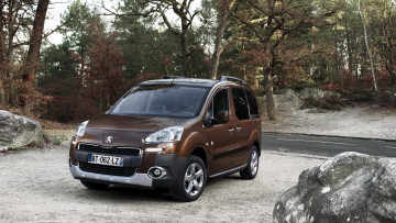Картинка 2012 peugeot partner tepee автомобили лес