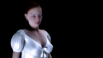 Картинка 3д графика people люди девушка