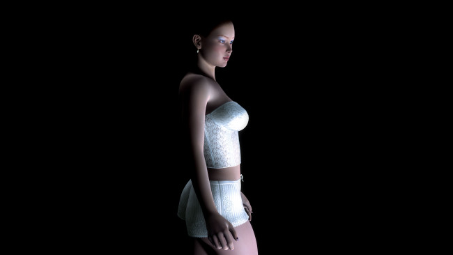 Обои картинки фото 3д, графика, people, люди, девушка