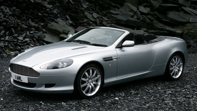 Обои картинки фото aston, martin, db9, volante, автомобили, ltd, элитные, великобритания