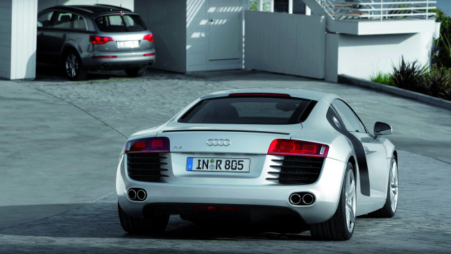 Обои картинки фото audi, r8, автомобили, легковые, германия, концерн, volkswagen, group, ag