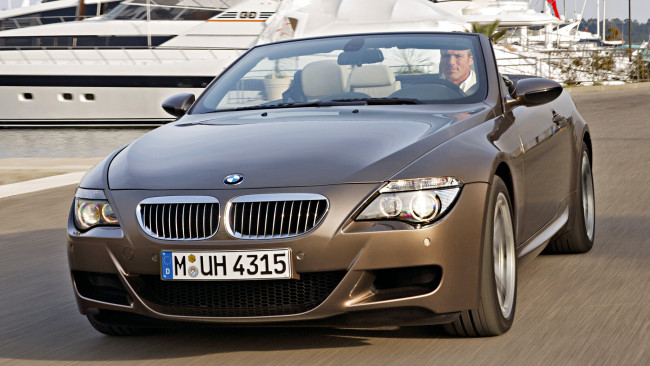 Обои картинки фото bmw, m6, cabrio, автомобили, германия, bayerische, motoren, werke, ag