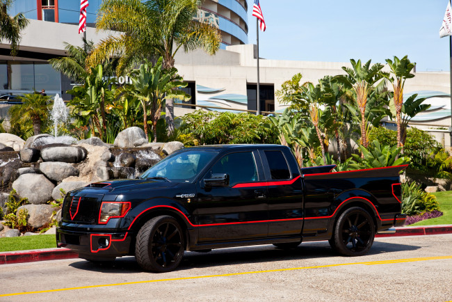 Обои картинки фото 2013, ford, 150, crime, fighter, автомобили, f-150, дом, сад