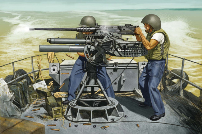 Обои картинки фото рисованные, армия, сша, морская, , пехота