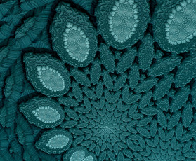 Картинка 3д+графика фракталы+ fractal узор фон цвета