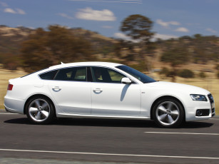 обоя автомобили, audi, a5, светлый, 3-0, au-spec, s-line, quattro, tdi, sportback