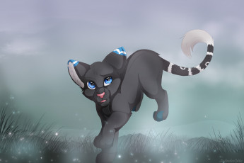 Картинка рисованные животные +сказочные +мифические собака