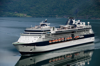 Картинка celebrity+infinity корабли лайнеры круиз лайнер