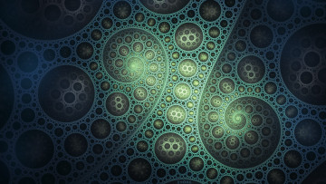 Картинка 3д+графика фракталы+ fractal узор фон цвета