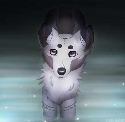 Обои картинки фото рисованные, животные,  собаки, собака