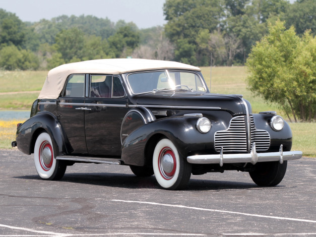 Обои картинки фото автомобили, классика, phaeton, convertible, fastback, buick, limited