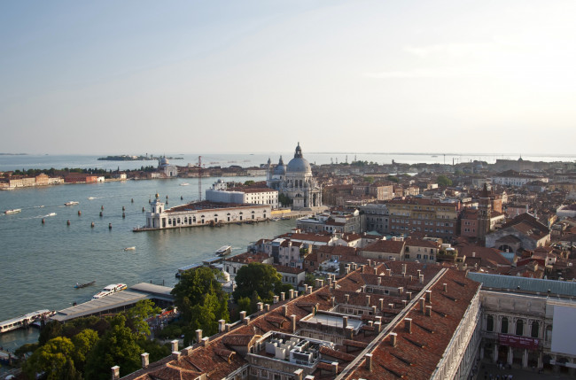 Обои картинки фото города, венеция , италия, панорама