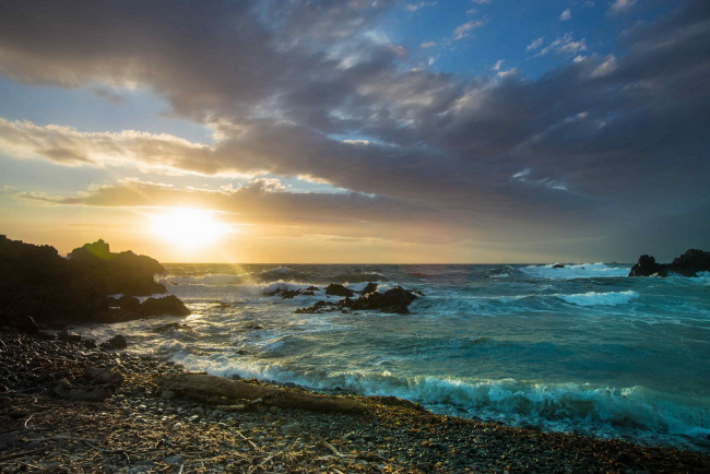 Обои картинки фото природа, восходы, закаты, солнце