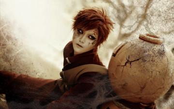 Картинка разное арты naruto clamp90357 cosplay gaara песок