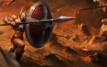 Картинка видео+игры league+of+legends персонаж pantheon