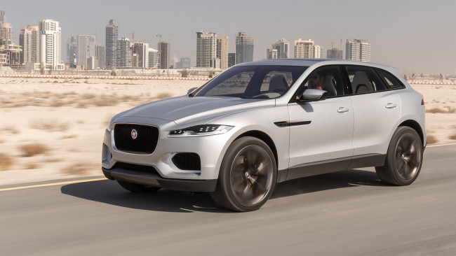 Обои картинки фото jaguar c-x17 concept 2013, автомобили, jaguar, concept, c-x17, 2013, crossover