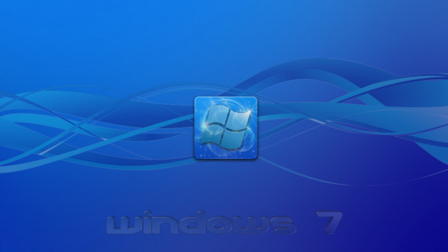 Обои картинки фото компьютеры, windows 7 , vienna, фон, логотип