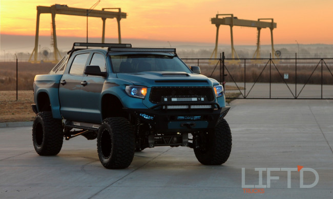 Обои картинки фото автомобили, custom pick-up, toyota